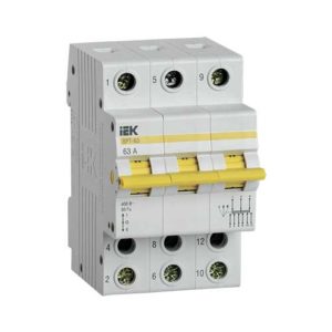 Переключатель трехпозиционный IEK KARAT ВРТ-63 3P 63А