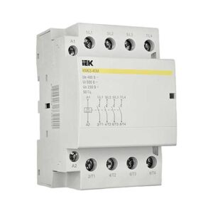 Контактор модульный IEK КМ 63А 4НО 230В 50Гц