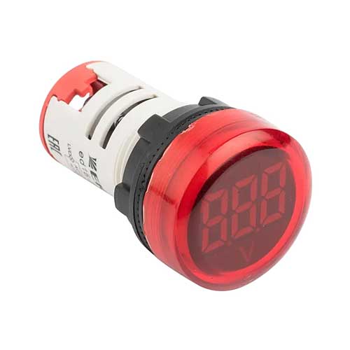 Индикатор напряжения EKF PROxima ED16-22VD 70-500V красный d22 Индикатор напряжения EKF PROxima ED16-22VD 70-500V красный d22