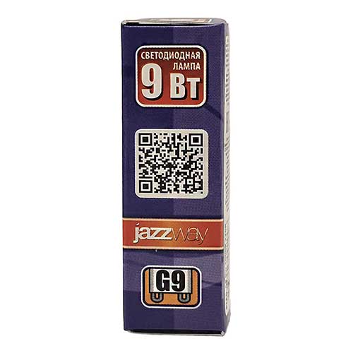 Лампа светодиодная JazzWay капсула G9 9W 4000К 220V Лампа светодиодная JazzWay капсула G9 9W 4000К 220V