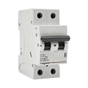 Автоматический выключатель Legrand RX3 2P 20A тип С 4.5kA