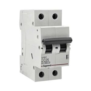 Автоматический выключатель Legrand RX3 2P 5A тип С 4.5kA