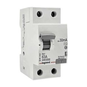 Выключатель дифференциальный (УЗО) Legrand RX3 2P 63A 30mA тип AC