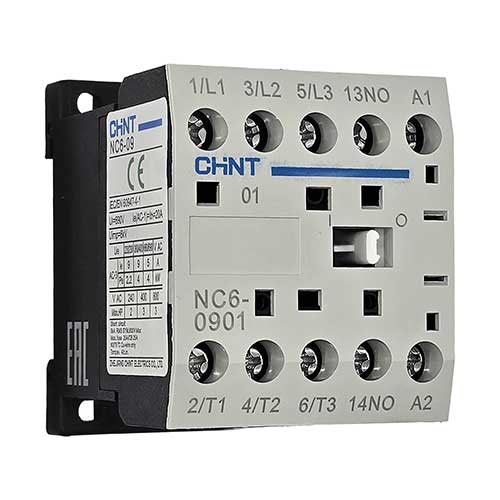 Миниконтактор CHINT NC6-0901 9А 1НЗ 230В AC Миниконтактор CHINT NC6-0901 9А 1НЗ 230В AC