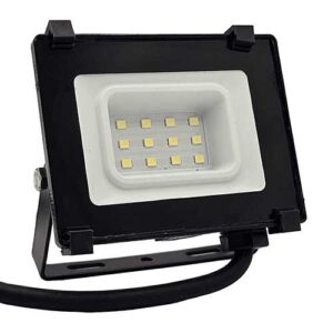 Прожектор светодиодный IEK 10W 6500K IP65 черный корпус