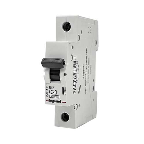 Автоматический выключатель Legrand RX3 1P 20A тип С 4.5kA Автоматический выключатель Legrand RX3 1P 20A тип С 4.5kA