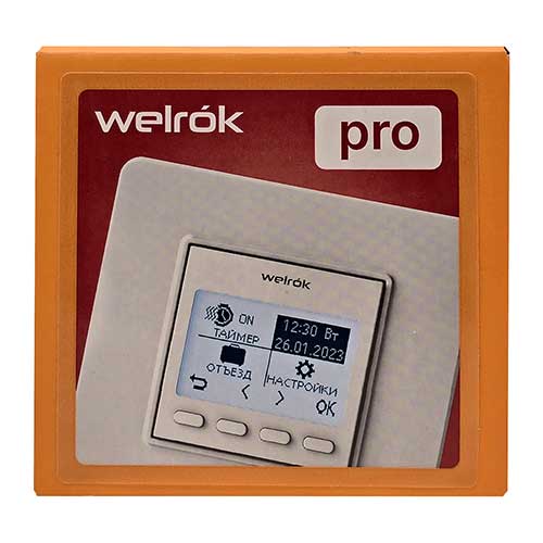 Терморегулятор для теплого пола Welrok pro 3 кВт Терморегулятор для теплого пола Welrok pro 3 кВт