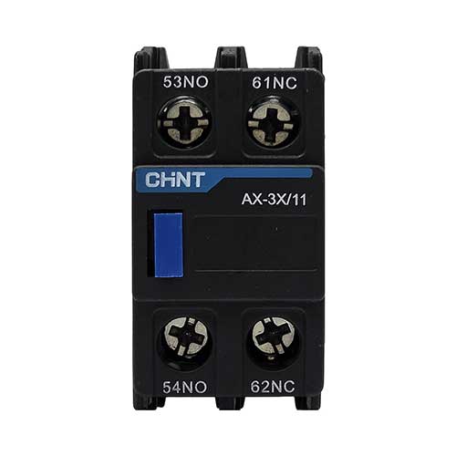 Приставка дополнительных контактов AX-3X/11 для CHINT NXC-06-630 Приставка дополнительных контактов AX-3X/11 для CHINT NXC-06-630