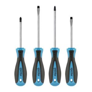Набор отверток Smartbuy Tools 4 предмета, шлицевые и крестовые, намагниченный наконечник, CR-V