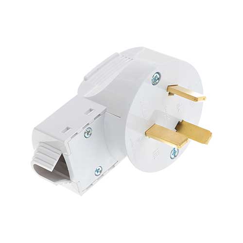Силовая вилка Schneider Electric Blanca 2P+T 32A Силовая вилка Schneider Electric Blanca 2P+T 32A