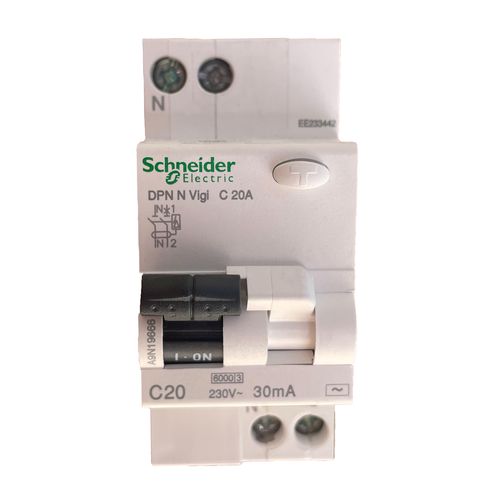 Автоматический выключатель дифференциального тока Schneider Electric Acti9 20А 30 mA тип AC Автоматический выключатель дифференциального тока Schneider Electric Acti9 20А 30 mA тип AC