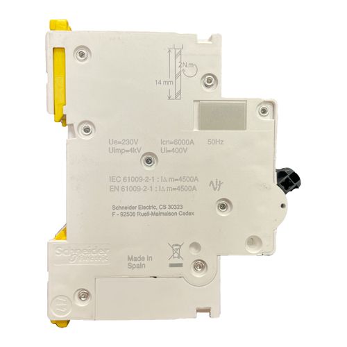 Автоматический выключатель дифференциального тока Schneider Electric Acti9 25А 30 mA тип AC Автоматический выключатель дифференциального тока Schneider Electric Acti9 25А 30 mA тип AC