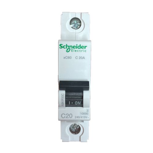 Автоматический выключатель Schneider Electric Acti9 MBC xC60 1Р 20А тип С Автоматический выключатель Schneider Electric Acti9 MBC xC60 1Р 20А тип С