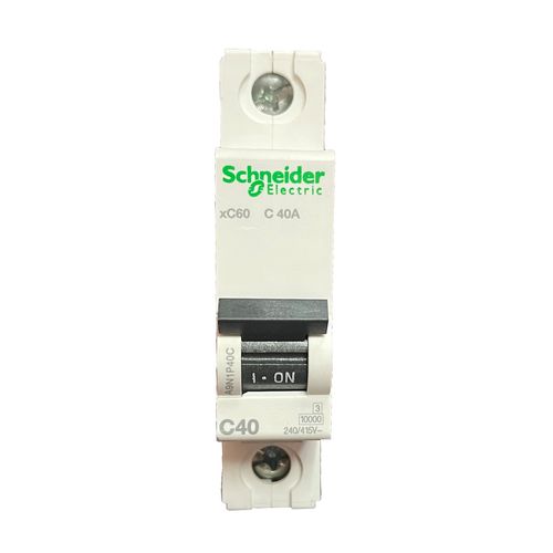 Автоматический выключатель Schneider Electric Acti9 MBC xC60 1Р 40А тип С Автоматический выключатель Schneider Electric Acti9 MBC xC60 1Р 40А тип С