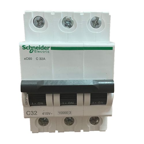 Автоматический выключатель Schneider Electric Acti9 MBC xC60 3Р 32А тип С Автоматический выключатель Schneider Electric Acti9 MBC xC60 3Р 32А тип С