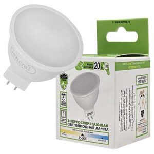Лампа светодиодная General Lighting Systems MR16 GU5.3 20W 4500K 220V