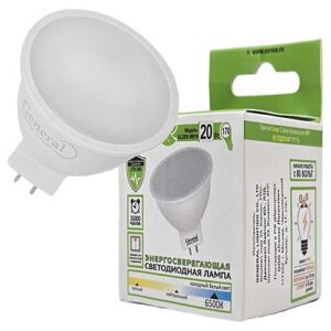 Лампа светодиодная General Lighting Systems MR16 GU5.3 20W 6500K 220V