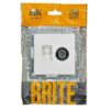 Розетка телевизионная двойная TV+RJ45 IEK BRITE РТВ/РК12-БрКр