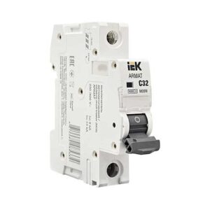 Автоматический выключатель IEK ARMAT 1P 32A тип С 6 кА
