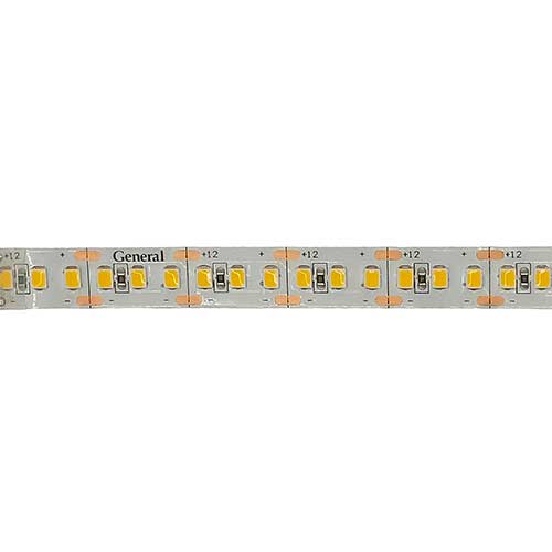 Светодиодная лента General Lighting Systems Standart 14,4 Вт/м 12В 10 мм 2880 Лм/м IP20 3000К Светодиодная лента General Lighting Systems Standart 14,4 Вт/м 12В 10 мм 2880 Лм/м IP20 3000К