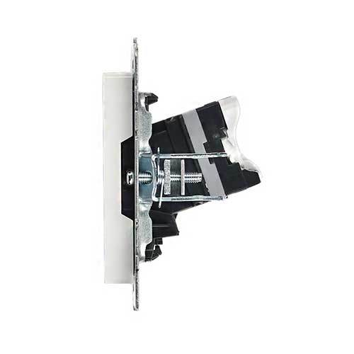 Розетка компьютерная RJ45 категория 5E IEK BRITE РК10-БрБ Розетка компьютерная RJ45 категория 5E IEK BRITE РК10-БрБ