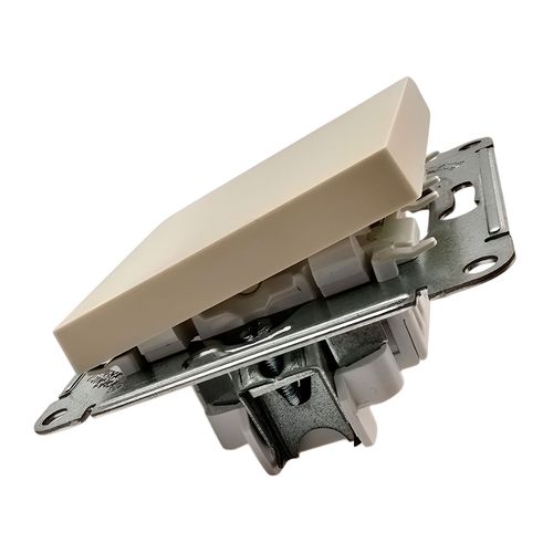 Выключатель Systeme Electric AtlasDesign 1-клавишный механизм бежевый ATN000211 Выключатель Systeme Electric AtlasDesign 1-клавишный механизм бежевый ATN000211