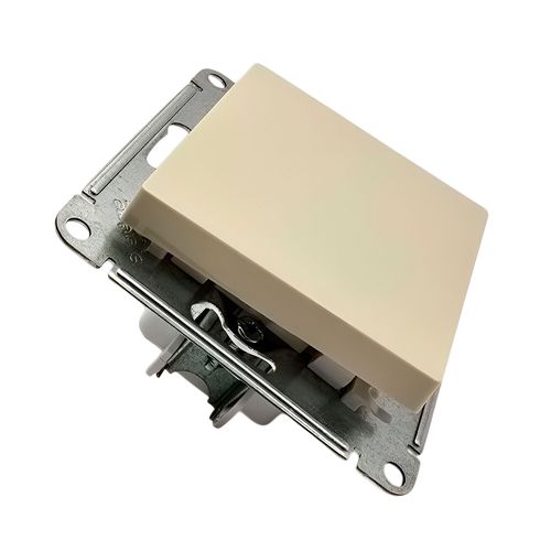 Выключатель Systeme Electric AtlasDesign 1-клавишный механизм бежевый ATN000211 Выключатель Systeme Electric AtlasDesign 1-клавишный механизм бежевый ATN000211