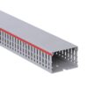 Короб перфорированный серый RL6 DKC Quadro 60х40 шаг перфорации 10мм