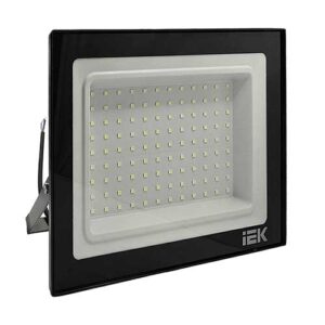 Прожектор светодиодный IEK 100W 6500K IP65 черный корпус