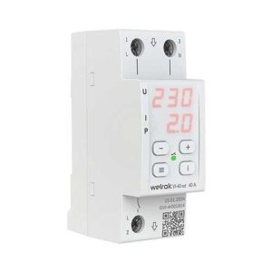 Реле напряжения Welrok c контролем тока VI-40 red