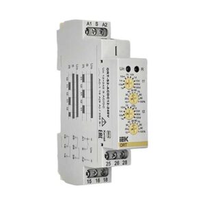 Реле времени циклическое IEK ORT 2 контакта 12-240В AC/DC