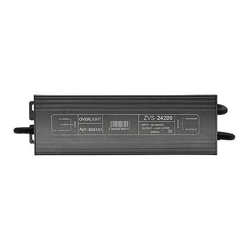 Блок питания герметичный ZVS-200-24-SLIM 24V 200W 8,33A IP67 металл тонкий корпус Блок питания герметичный ZVS-200-24-SLIM 24V 200W 8,33A IP67 металл тонкий корпус