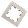 Рамка Systeme Electric AtlasDesign Nature 1-постовая стекло белый ATN320101