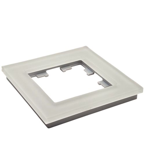 Рамка Systeme Electric AtlasDesign Nature 1-постовая матовое стекло белая ATN330101 Рамка Systeme Electric AtlasDesign Nature 1-постовая матовое стекло белая ATN330101