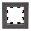 Рамка Systeme Electric AtlasDesign Nature 1-постовая мрамор айс грей ATN343201