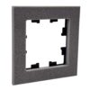 Рамка Systeme Electric AtlasDesign Nature 1-постовая мрамор айс грей ATN343201