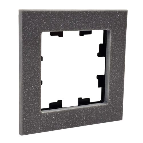 Рамка Systeme Electric AtlasDesign Nature 1-постовая мрамор айс грей ATN343201 Рамка Systeme Electric AtlasDesign Nature 1-постовая мрамор айс грей ATN343201