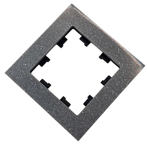 Рамка Systeme Electric AtlasDesign Nature 1-постовая мрамор айс грей ATN343201 Рамка Systeme Electric AtlasDesign Nature 1-постовая мрамор айс грей ATN343201