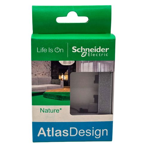 Рамка Systeme Electric AtlasDesign Nature 1-постовая мрамор айс грей ATN343201 Рамка Systeme Electric AtlasDesign Nature 1-постовая мрамор айс грей ATN343201