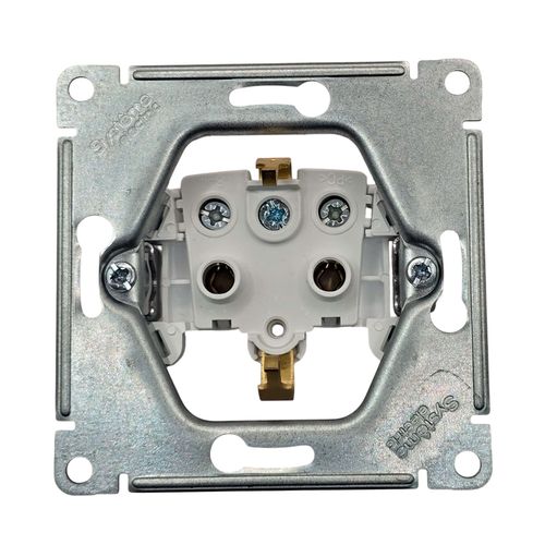 Розетка Systeme Electric Glossa с заземлением 16А в сборе с рамкой белая GSL000142 Розетка Systeme Electric Glossa с заземлением 16А в сборе с рамкой белая GSL000142