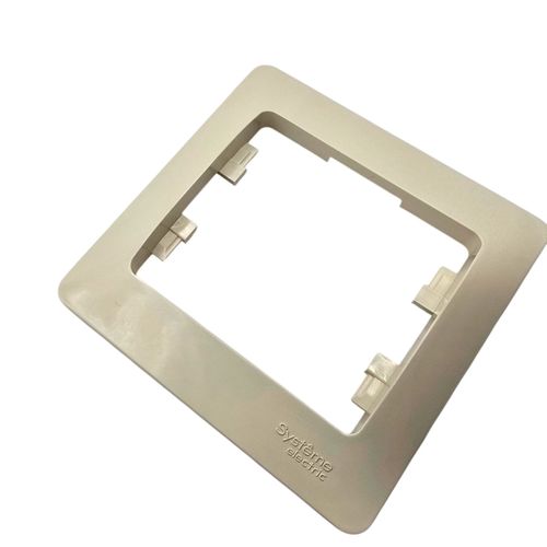 Рамка Systeme Electric Glossa 1-постовая бежевая GSL000201 Рамка Systeme Electric Glossa 1-постовая бежевая GSL000201
