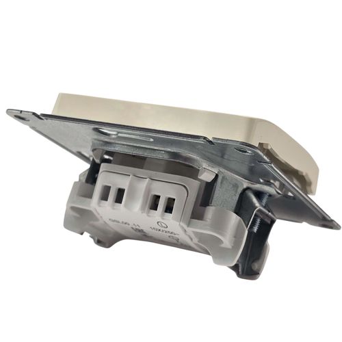 Выключатель Systeme Electric Glossa 1-клавишный механизм бежевый GSL000211 Выключатель Systeme Electric Glossa 1-клавишный механизм бежевый GSL000211