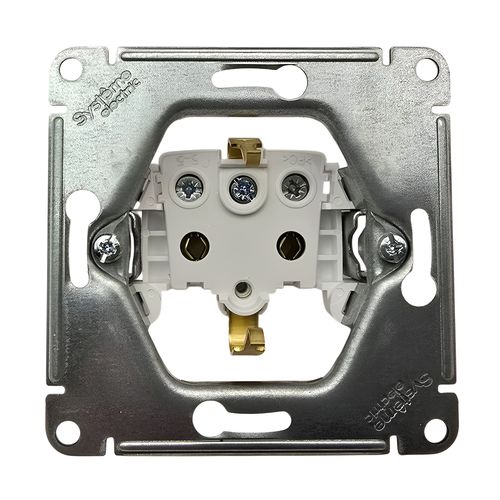 Розетка Systeme Electric Glossa с заземлением 16А механизм бежевая GSL000243 Розетка Systeme Electric Glossa с заземлением 16А механизм бежевая GSL000243
