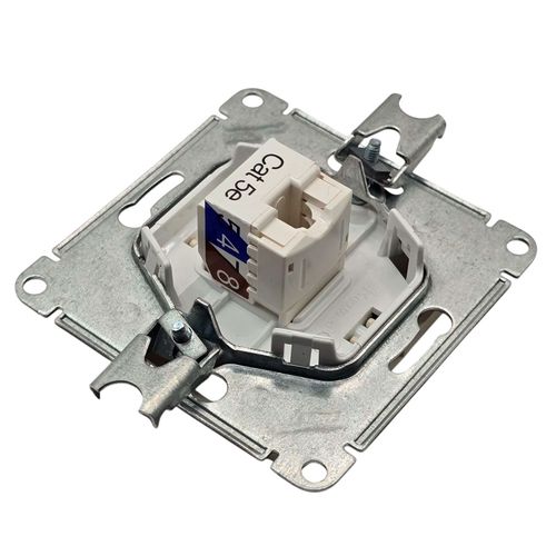 Розетка Systeme Electric Glossa компьютерная RJ45 категории 5e механизм бежевая GSL000281K Розетка Systeme Electric Glossa компьютерная RJ45 категории 5e механизм бежевая GSL000281K
