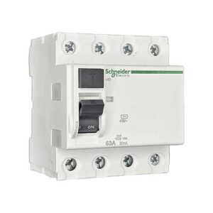 Выключатель дифференциальный (УЗО) Schneider Electric Acti9 4Р 63А 30мА тип АС