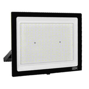 Прожектор светодиодный IEK LIGHTING 200W 6500K IP65 черный корпус
