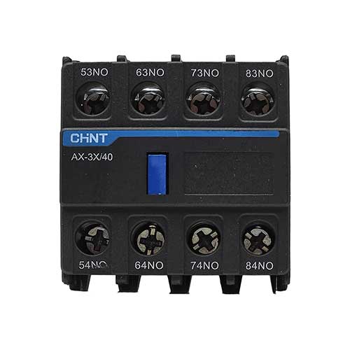 Приставка дополнительных контактов AX-3X/40 для NXC-06-630 CHINT Приставка дополнительных контактов AX-3X/40 для NXC-06-630 CHINT