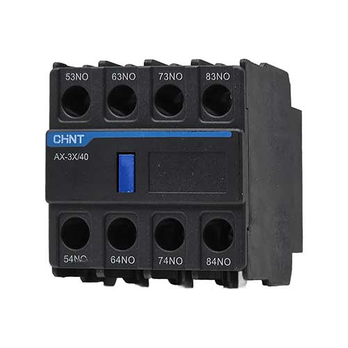 Приставка дополнительных контактов AX-3X/40 для NXC-06-630 CHINT Приставка дополнительных контактов AX-3X/40 для NXC-06-630 CHINT