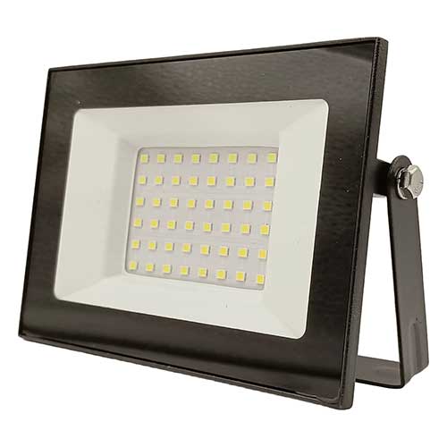 Прожектор светодиодный GENERICA 50W 6500K IP65 черный корпус Прожектор светодиодный GENERICA 50W 6500K IP65 черный корпус