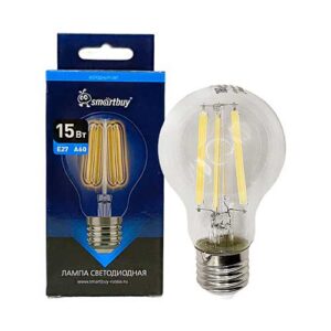 Светодиодная лампа Smartbuy груша E27 15W 6500K 220V